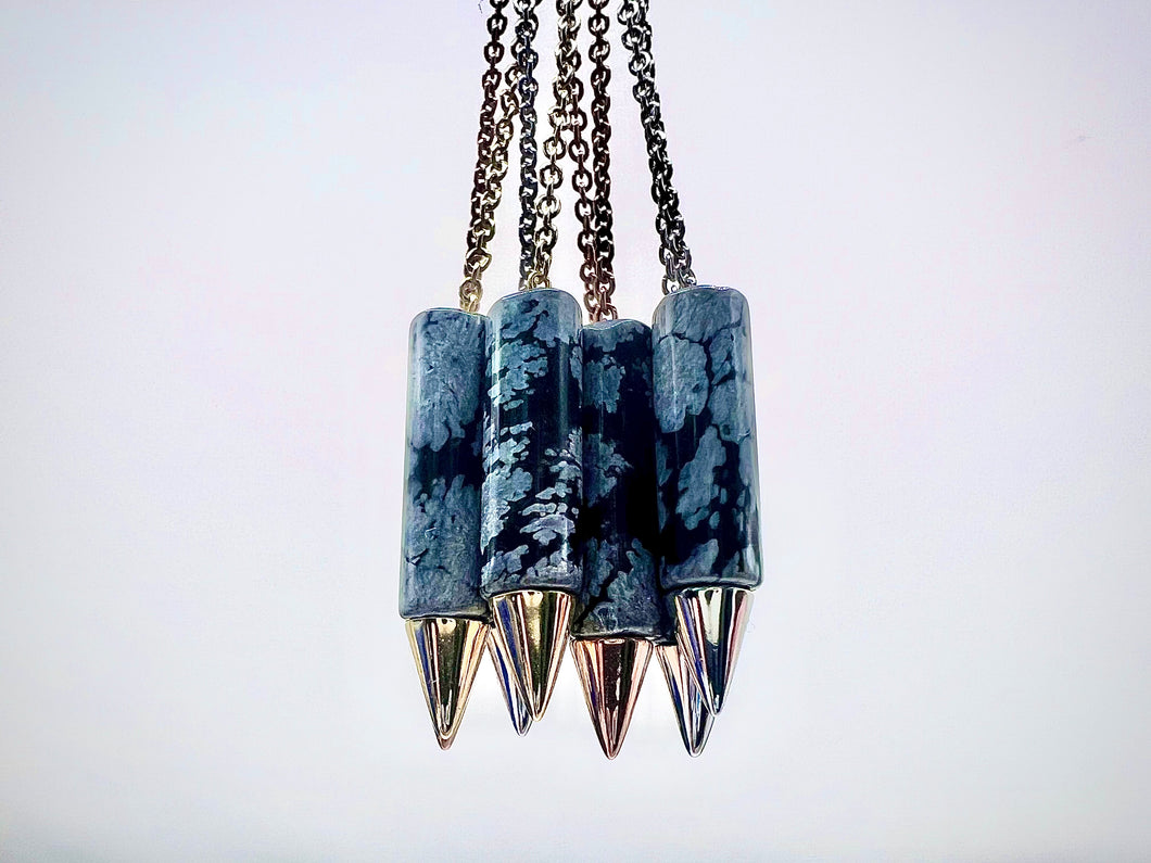 Natural Obsidian Spike