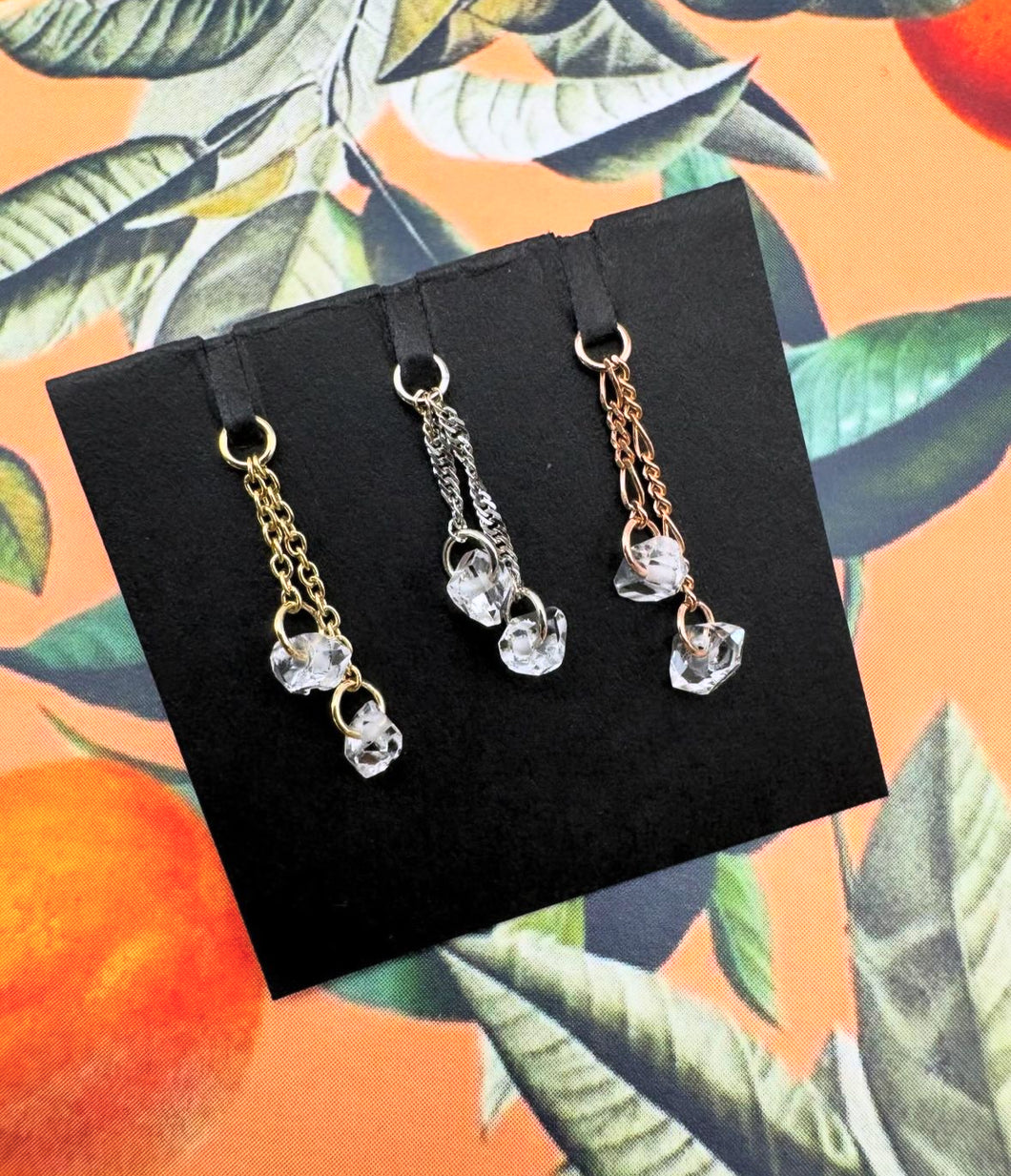 Herkimer Diamond Quartz Double Tosser