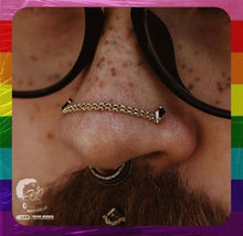 Load image into Gallery viewer, 1.5mm Oval Rolo Chain
